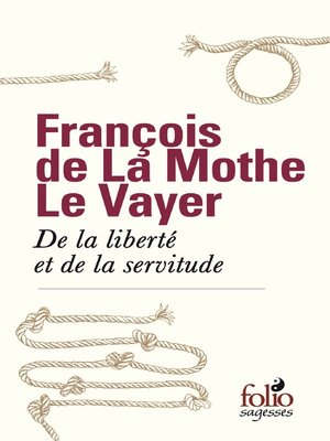 cover image of De la liberté et de la servitude